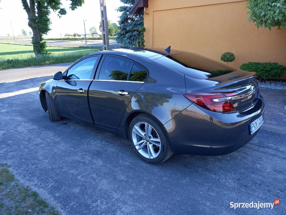 Opel Insignia A Lift 2014r wielkopolskie Lubstówek