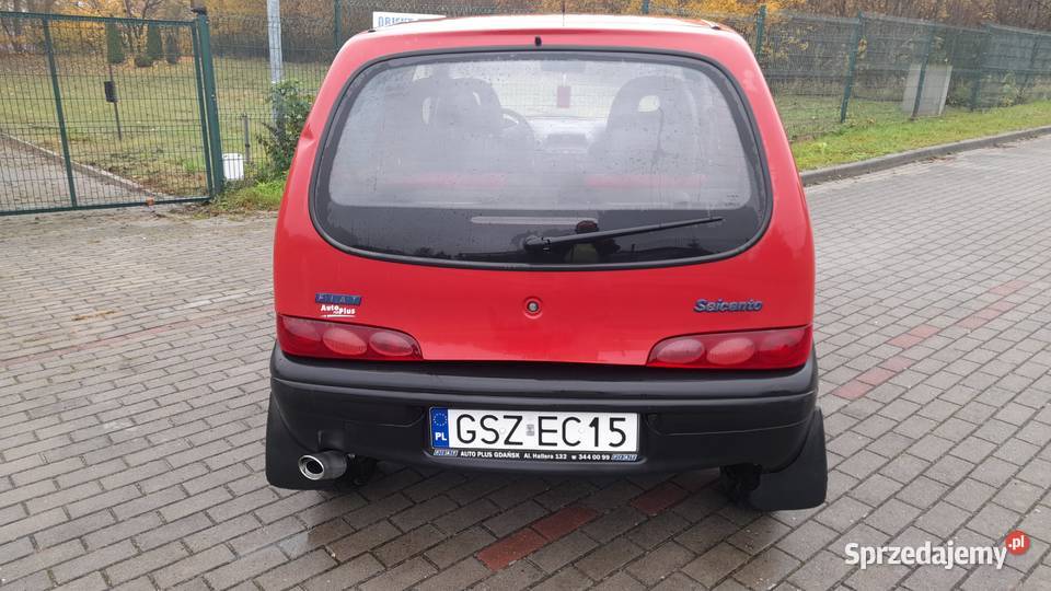 Fiat Seicento 11 benzyna stan Seicento Elbląg