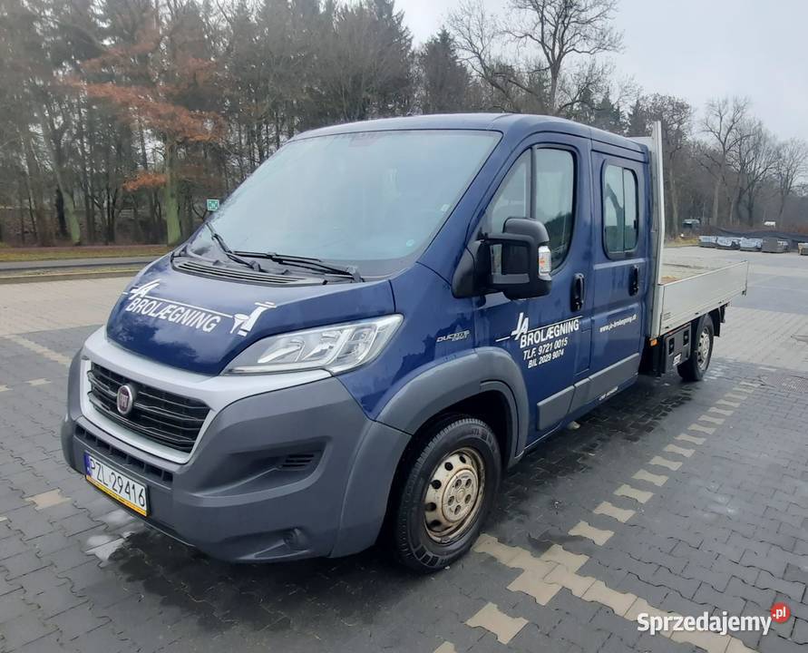 Fiat Ducato Doka 7 osób brygadówka paka skrzynia Jastrowie