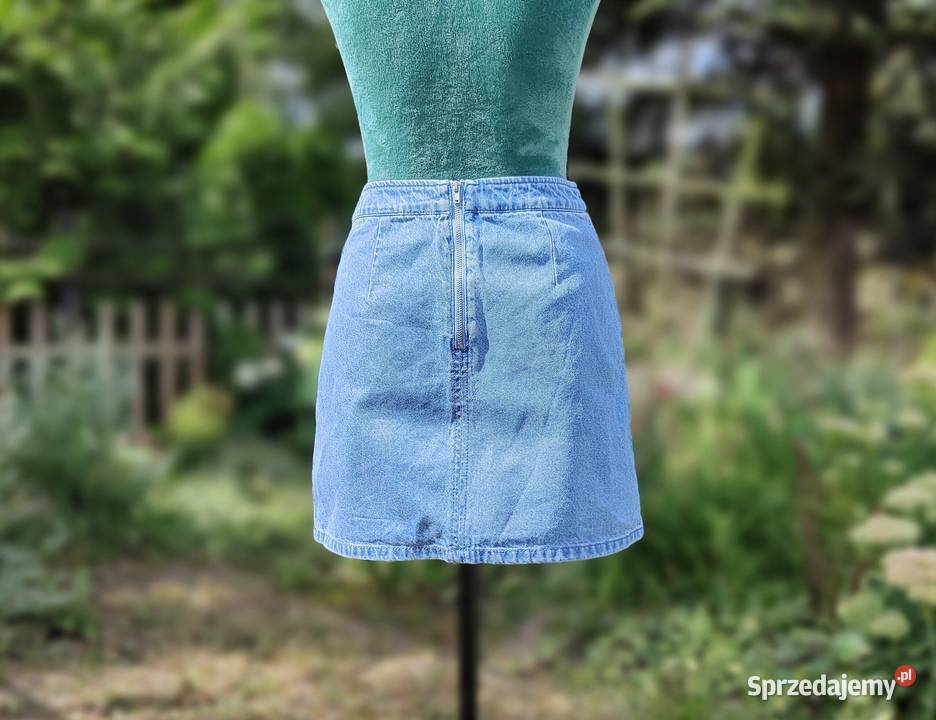 Spódnica mini HM 34 XS 36 S denim jeans mini Rozmiar 34(XS) Szczecin
