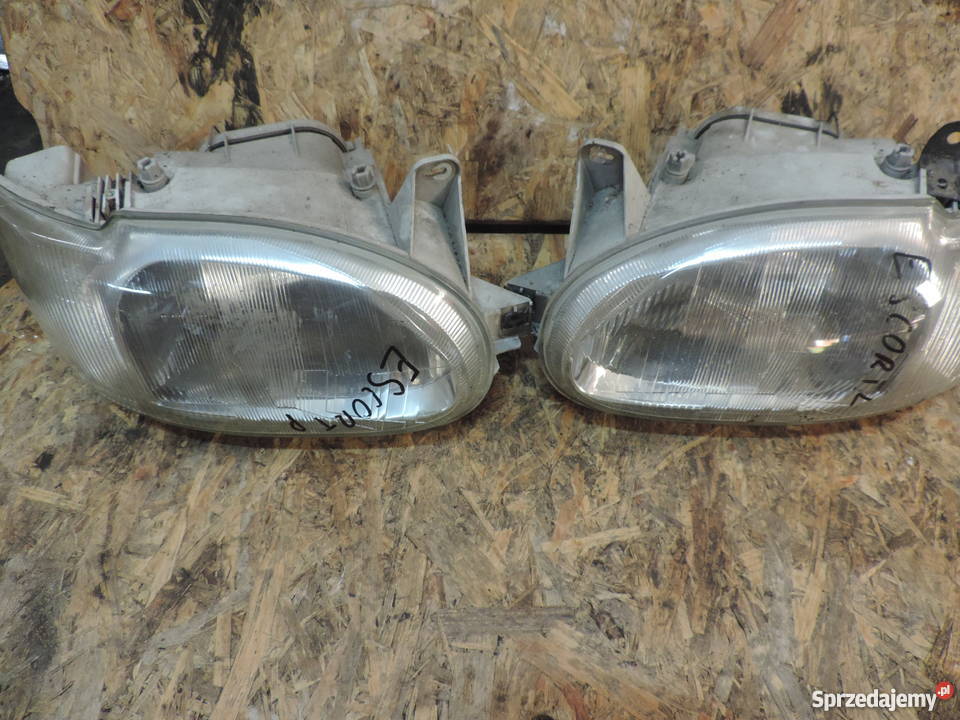 FORD ESCORT MK7 LAMPA PRAWA LEWA PRZÓD Części samochodowe Nowy Sącz