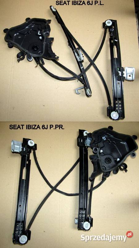 MECHANIZM OPUSZCZANIA SZYB LEWYPRAWY SEAT IBIZA łódzkie Mysłaków