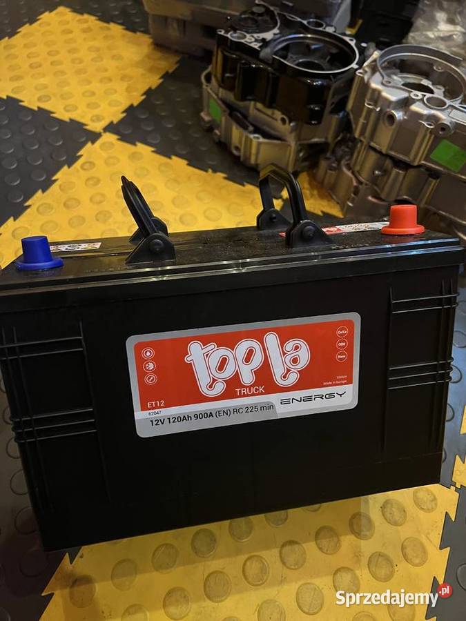 AKUMULATOR 12V 120ah SIEDLCE TOPLA 120Ah 900A mazowieckie
