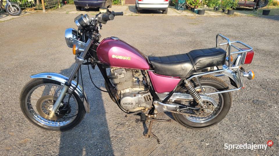 Sprzedam motocykl Suzuki GN400 Różowy 400cm3 Kotlarnia