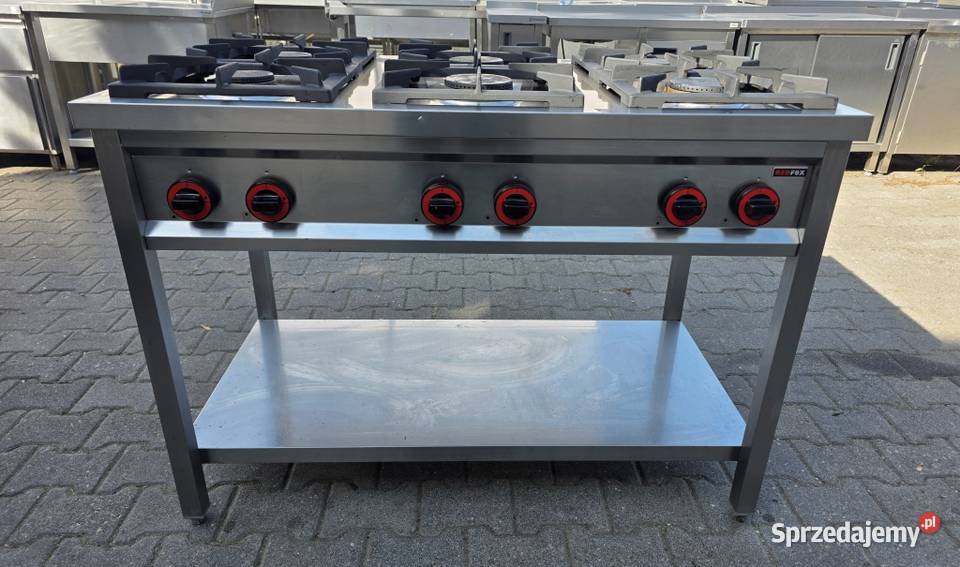 Kuchnia Gazowa 6 Palnikowa REDFOX 36 kW M1901 N Nowe Skalmierzyce