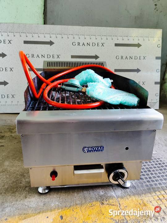Profesjonalny grill ławowy gazowy Royal Catering