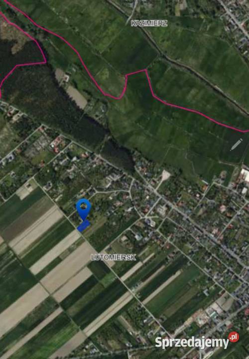 Działka budowlana Lutomiersk 1172m2