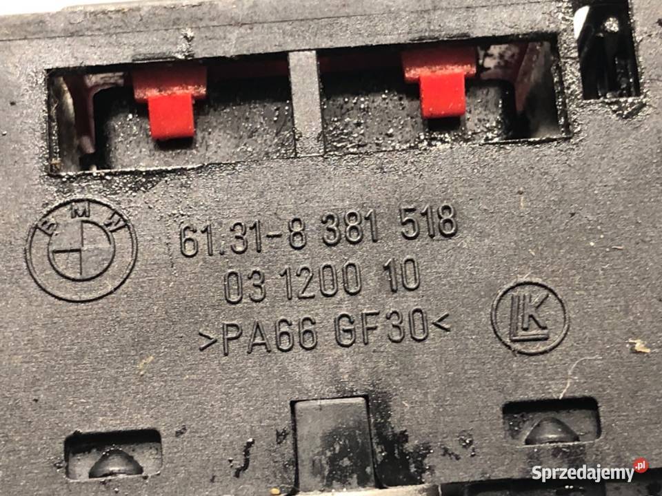 PRZEŁĄCZNIKI SZYB BMW E46 8381518 9905 Kombi