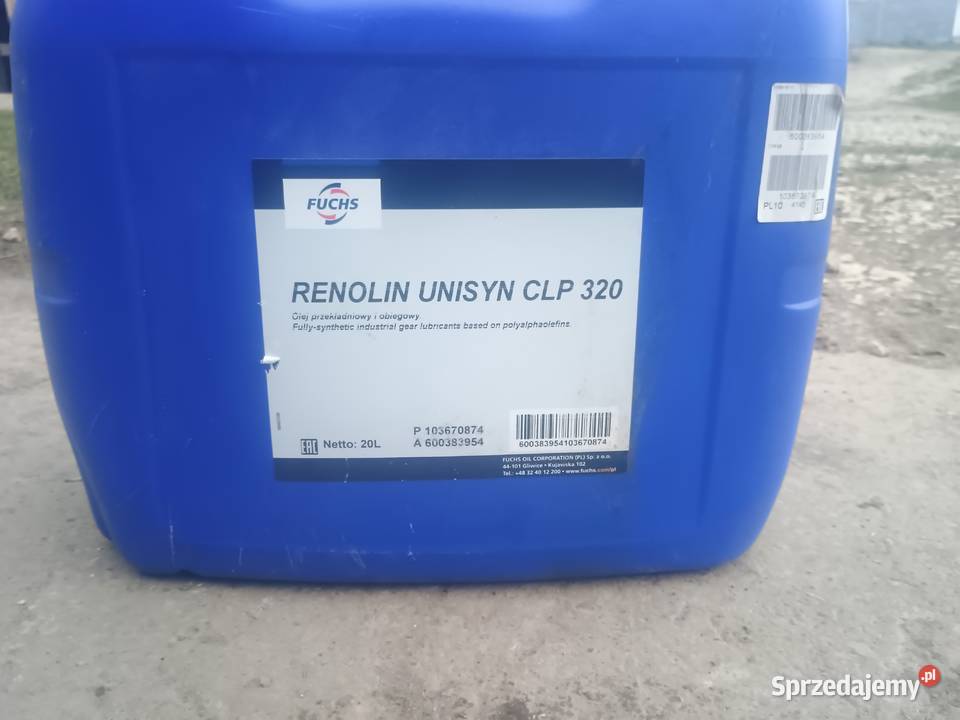 Olej Renolin Unisyn CLP 320 20l świętokrzyskie Pińczów