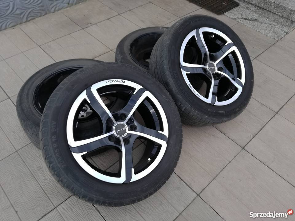 Felgi 16 PDW Dynamics rozstaw 5 x 1143 opony Czechowice-Dziedzice