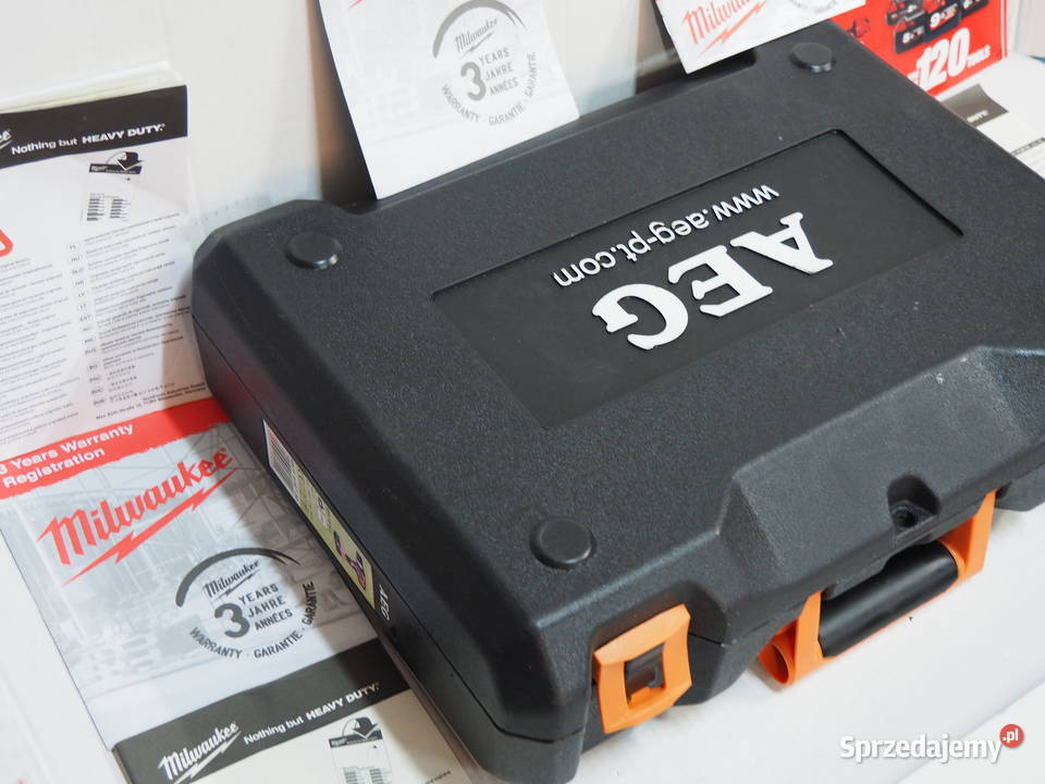 MILWAUKEE AEG walizka wkrętarka klucz FUEL 144v Elektryczne Baszkówka sprzedam