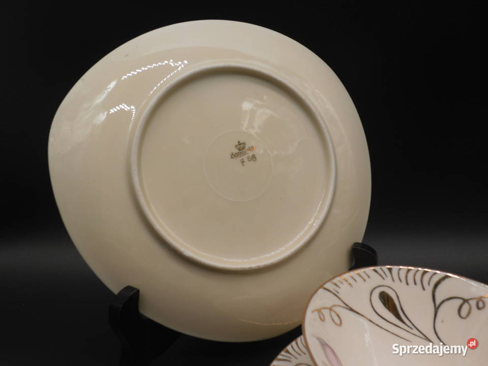 Zestaw śniadaniowy trio z porcelany BAVARIA wielkopolskie Raszków