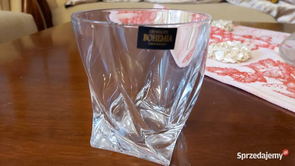 Ambassador Municipalities Nylon Kryształowe szklanki do whisky Bohemia Quadro Crystalite - n Zgierz -  Sprzedajemy.pl