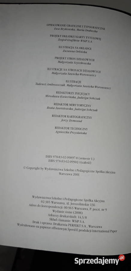 przyroda WSIP książki kolekcjonerskie unikaty Warszawa