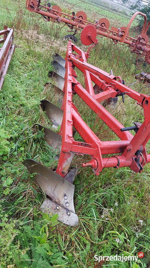 Pług 5 skibowy zagonowy UNIA Grudziądz łódzkie Drużbice