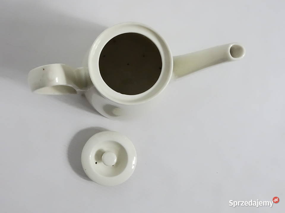 Designerski dzbanek imbryk Vintage PRL Modernizm