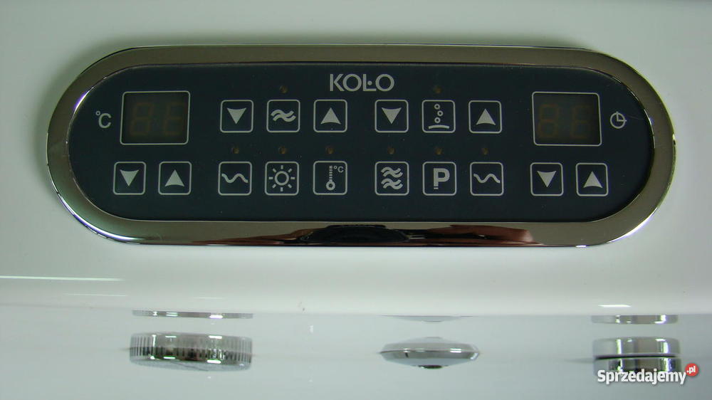 Wanna KOŁO Hydromasaż Ego 163x75x43 Owal przyści