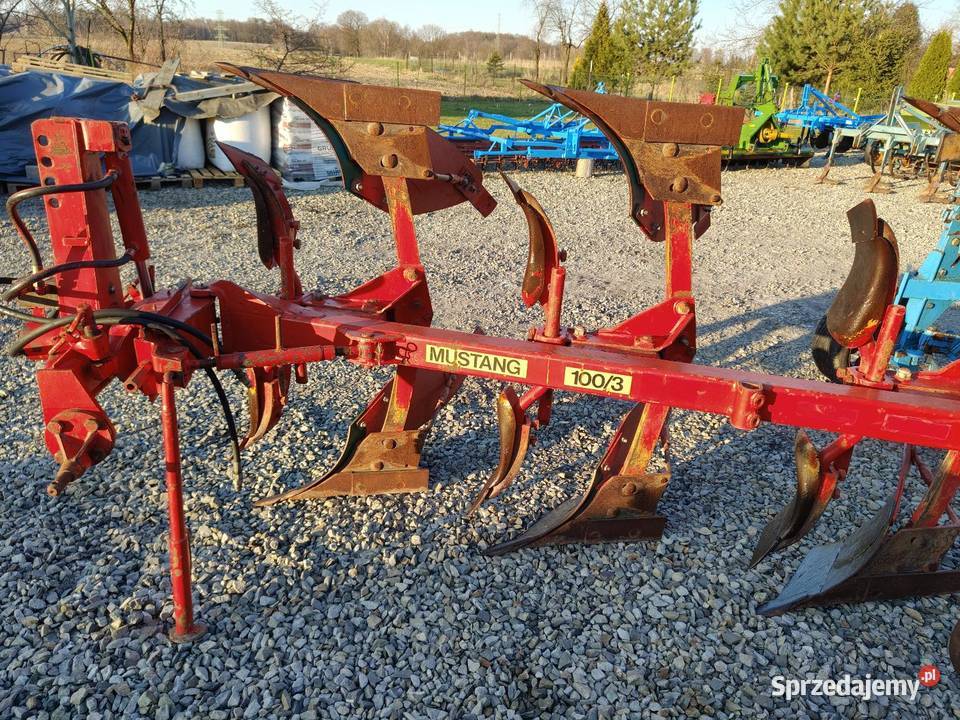 Pług 3 skibowy obrotowy KRONE Mustang 100 Golasowice