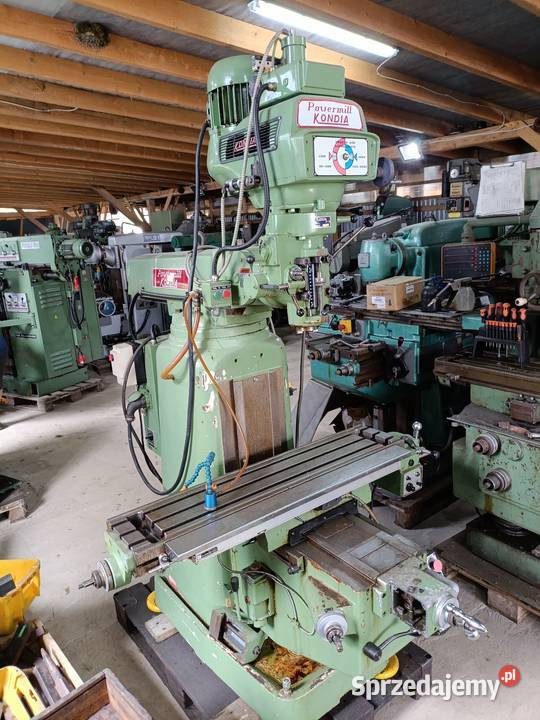 Frezarka uniwersalna kondia odczyty wiertarko małopolskie Maków Podhalański