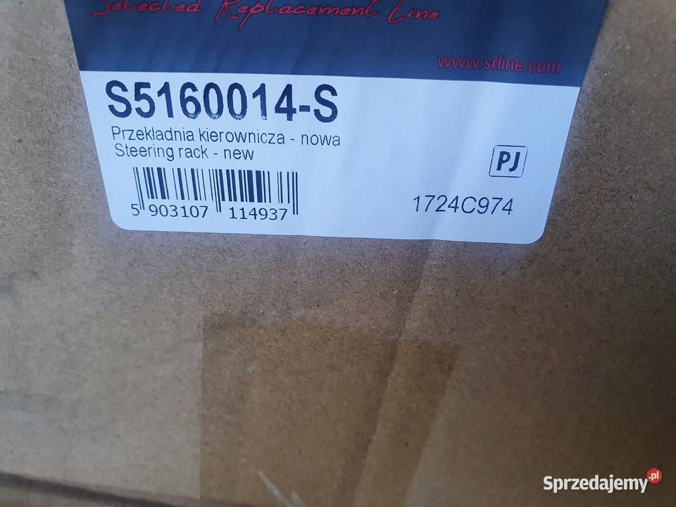 NOWA przekładnia kierownicza Renault Master II Rok produkcji 2001 Dobre Miasto sprzedam