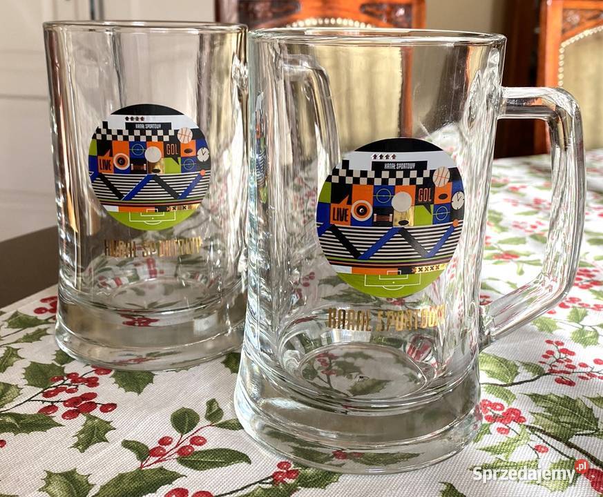 Kufle Kanał Sportowy poj 05 l komplet 2 Warszawa