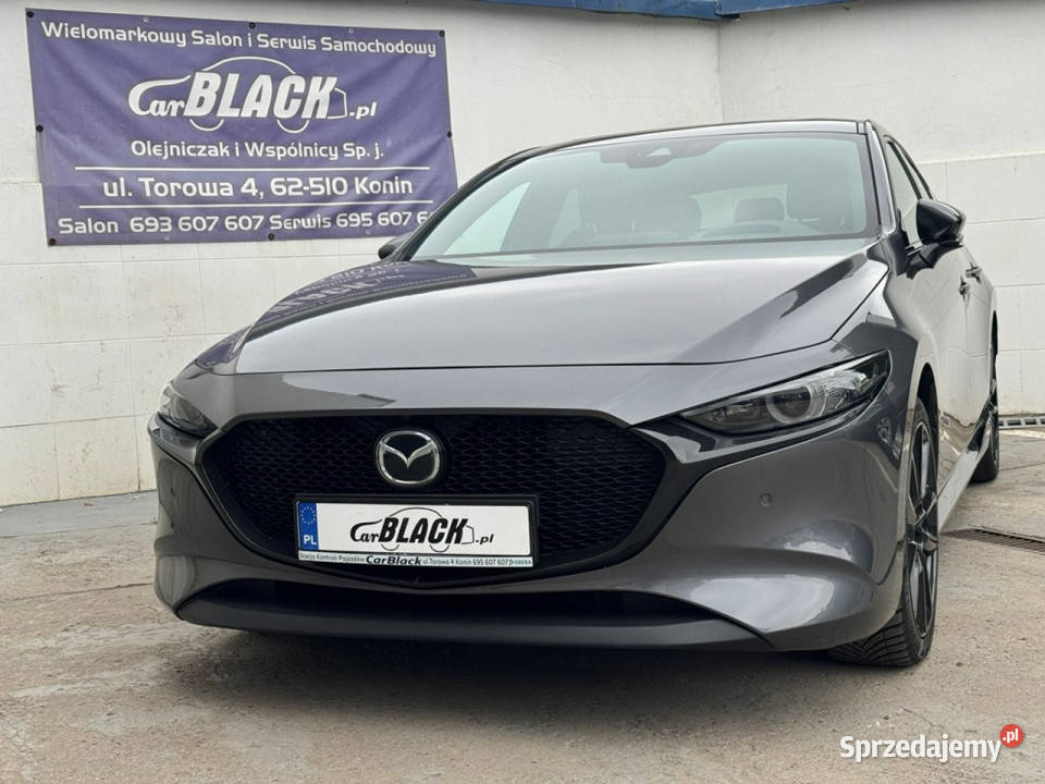 Mazda 3 Pisemna Gwarancja 12 miesięcy IV 2019 nieuszkodzony Konin