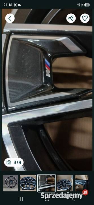 Alufelgi BMW 18 nowe M pakiet Zielona Góra