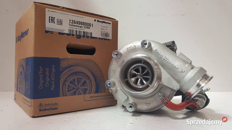 Nowa turbosprężarka BorgWarner KKK 12649880061 Pozostałe mazowieckie