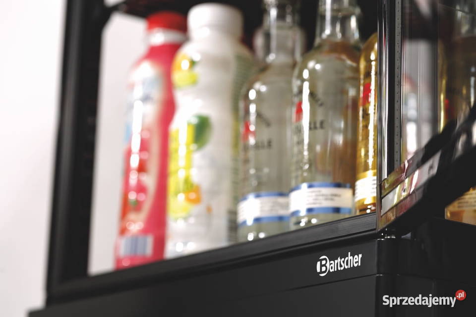 Witryna chłodnicza Mini 78L czarna Bartscher śląskie Częstochowa
