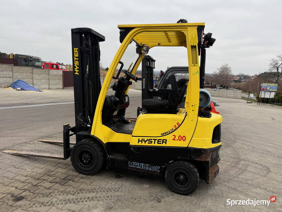 wózek widłowy HYSTER H20FT LPG 2000 TRIPLEX 490m Działoszyn