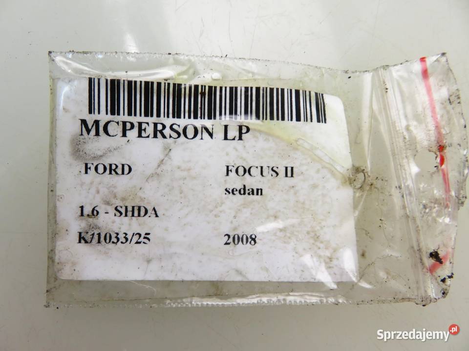 MCPERSON LEWY PRZEDNI FORD FOCUS II 16 334839 osobowe