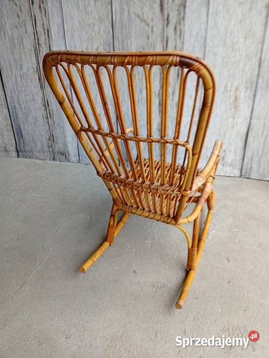 fotel bujany bambusowy 506