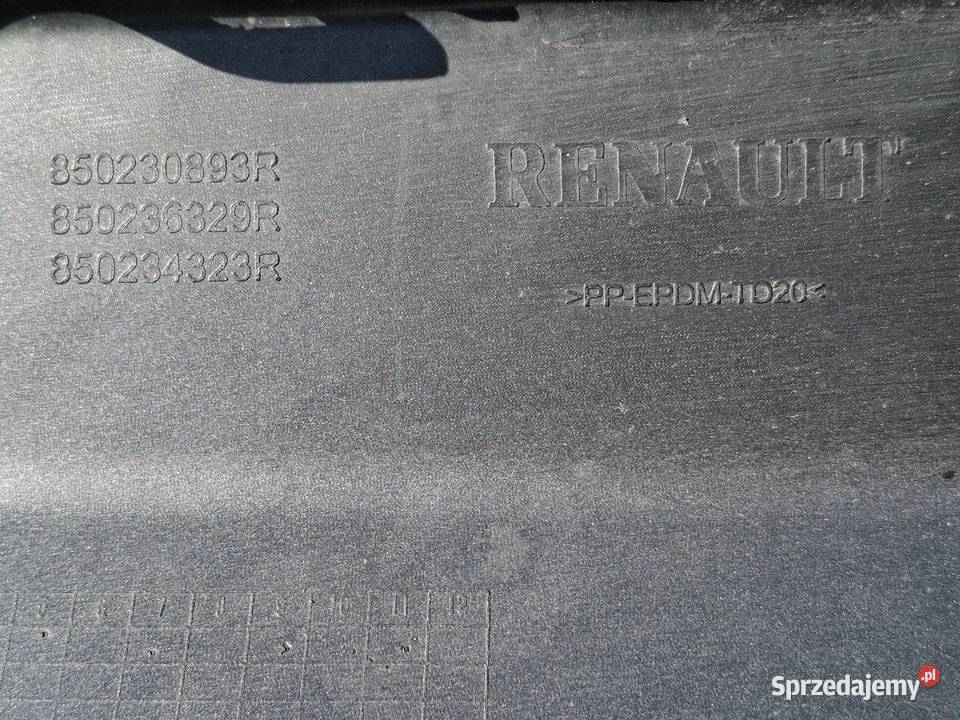 DACIA SPRING DOKŁADKA ZDERZAKA TYŁ DYFUZOR Bieleń