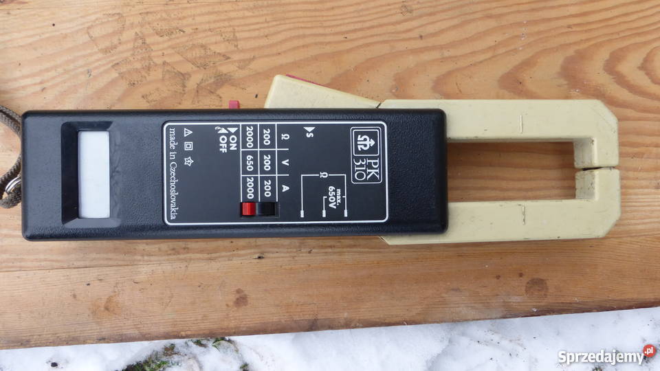 Cęgi do pomiaru napięcia sprzedam