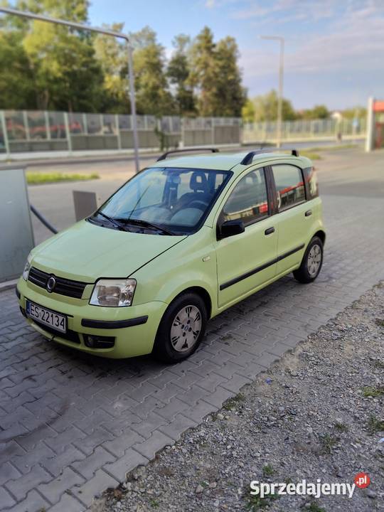 Fiat panda 2003 169 wyposażenie łódzkie