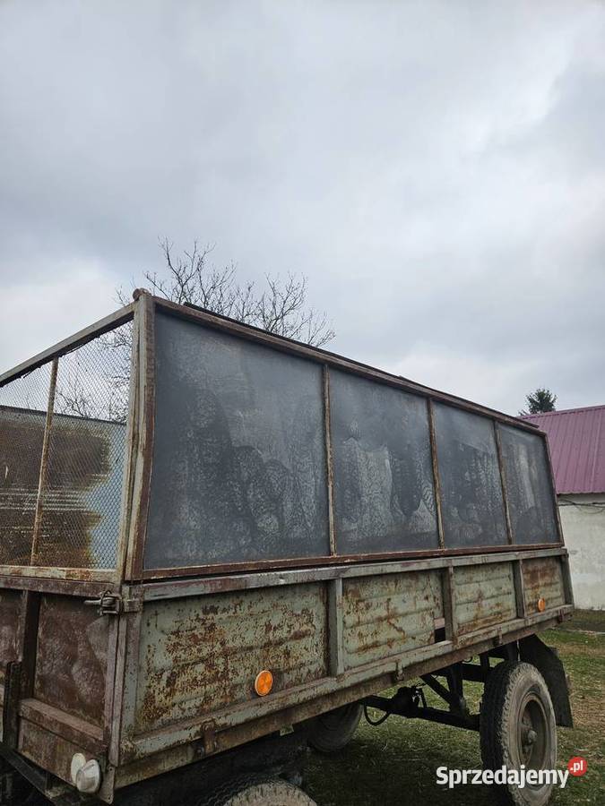 Zabudowa objętościowa przyczepa rolnicza D46D47 Świerkowo