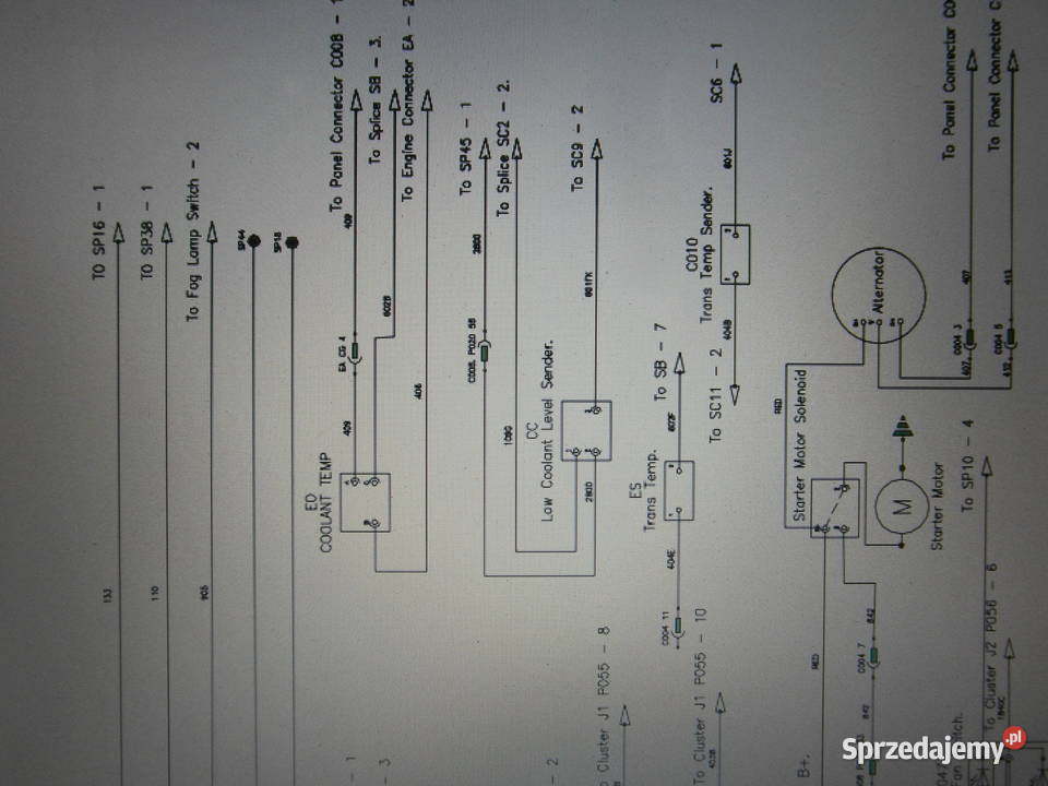 KATALOG CZESCI JCB 53170 i iNNE zachodniopomorskie sprzedam
