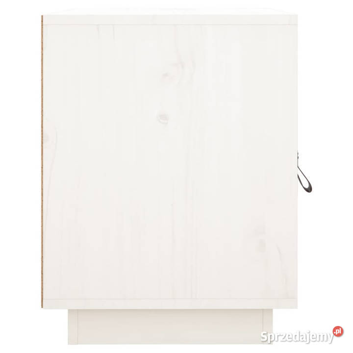 Szafka nocna biała 40x34x45 lite drewno sosnowe mazowieckie Warszawa