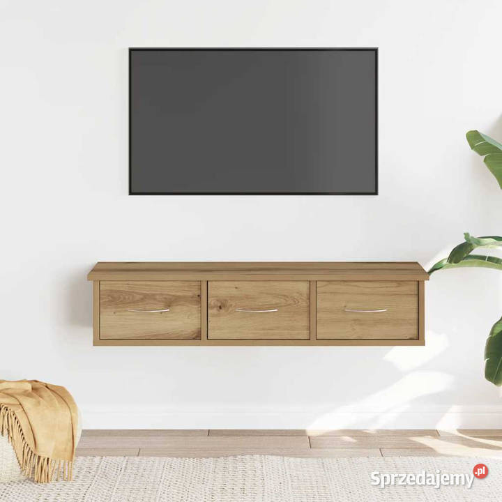 Szafka ścienna dąb artisian 88x26x185 WM855861 Meble mazowieckie Warszawa