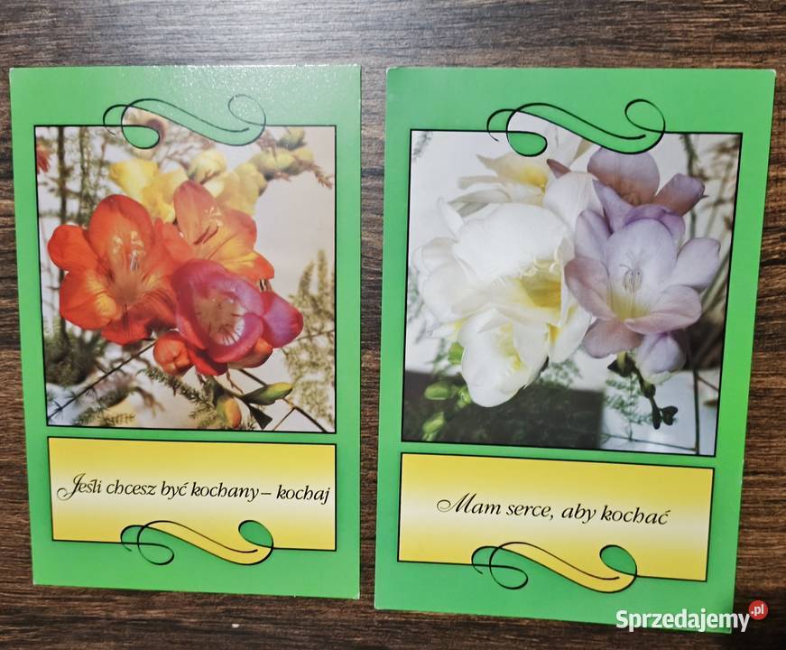 Komplet 5 pocztówek tematycznych o miłości Antyki, Sztuka, Kolekcje Warszawa