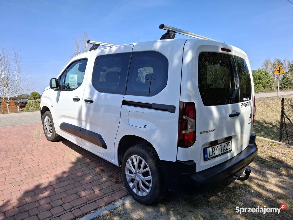 citroen berlingo 2022 M 15 BlueHDI Feel Pack SS diesel Warszawa sprzedam