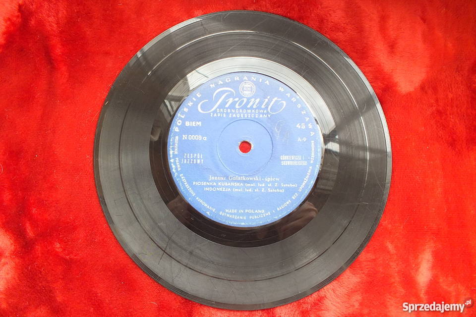 Płyta winylowa szelakowa Janusz Gniatkowski Żary