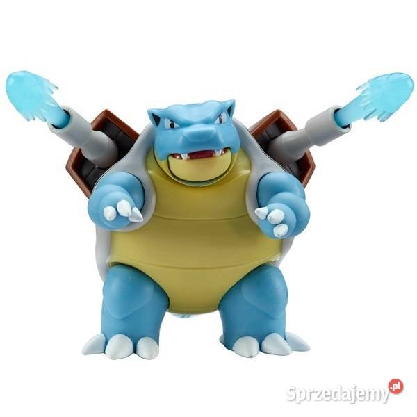 Figurka POKEMON Blastoise Turtok z Funkcją Ataku Plastik  Mogilany sprzedam