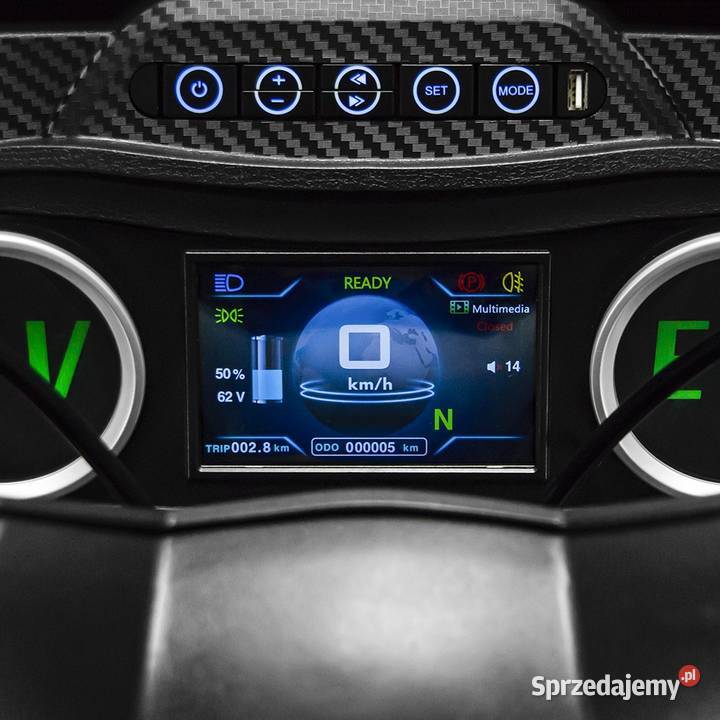 Skuter motorower elektryczny zabudowany MICRO