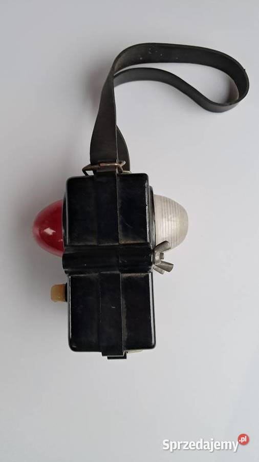Stara LatarkaLampka Sygnalizacyjna Konna PRL Świecie sprzedam