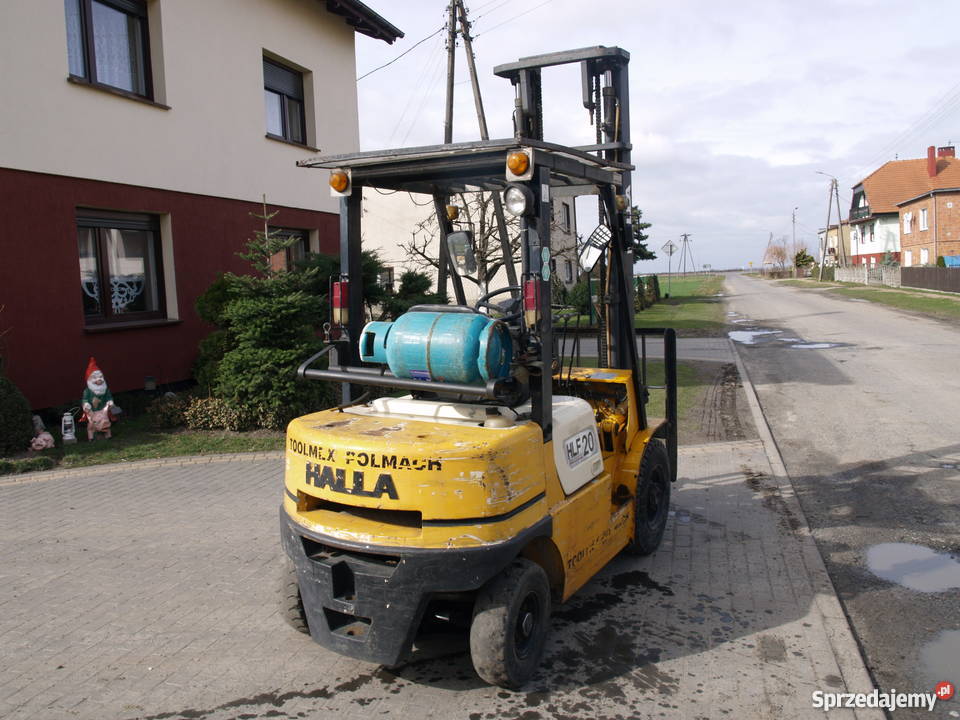 HALLA 20 wózek widłowy 100 sprawny Nowa Magazynowanie sprzedam