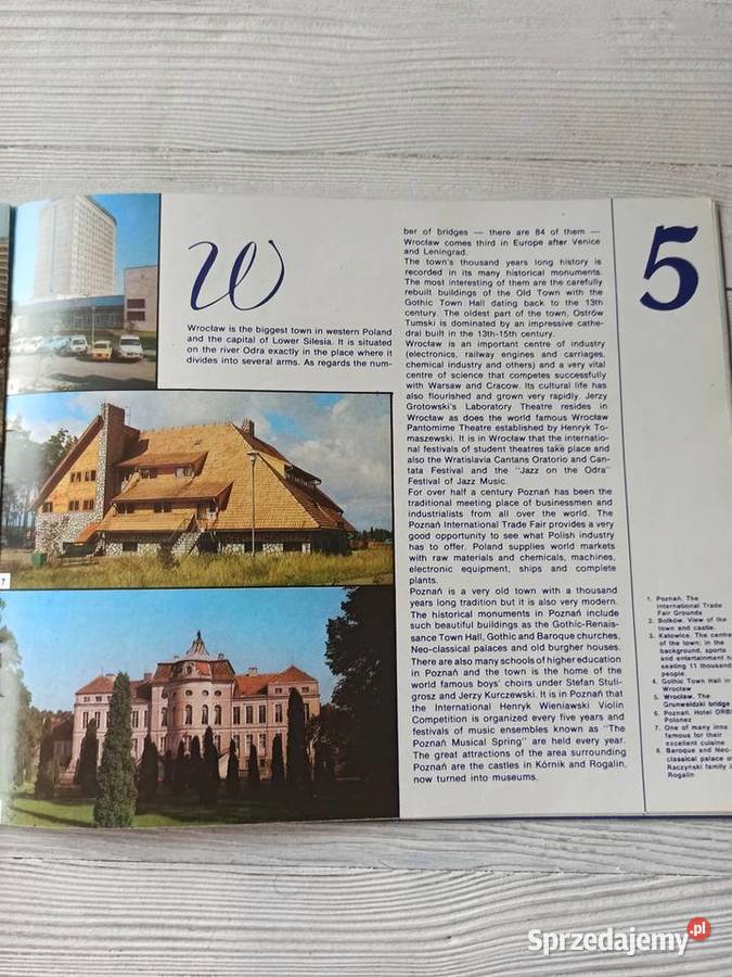 Poland Invites You LOT ORBIS ulotka przewodnik śląskie Bielsko-Biała