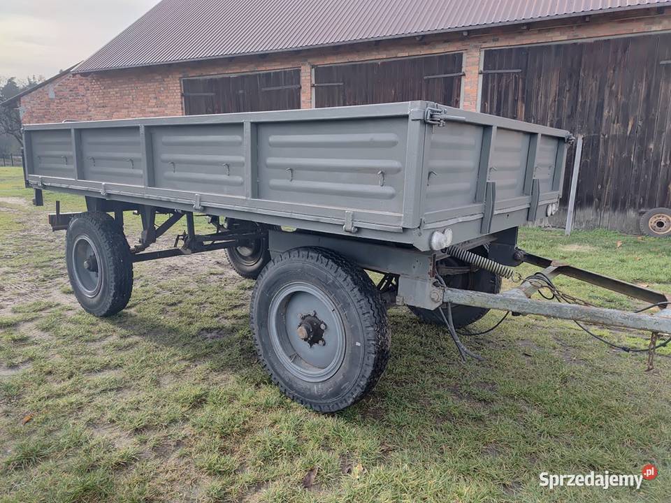 Przyczepa rolnicza jednoosiowa wywrotka i Grabów nad Prosną
