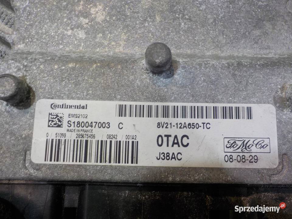 FIESTA MK7 14 B 09r sterownik komputer silnika osobowe sprzedam