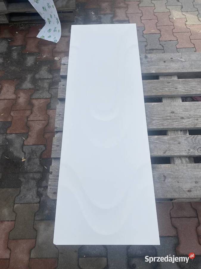 Glazura płytka ścienna drip mat blanco 398x1198 Reguły